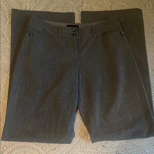 The Limited Gray Straight Leg Dress Pants